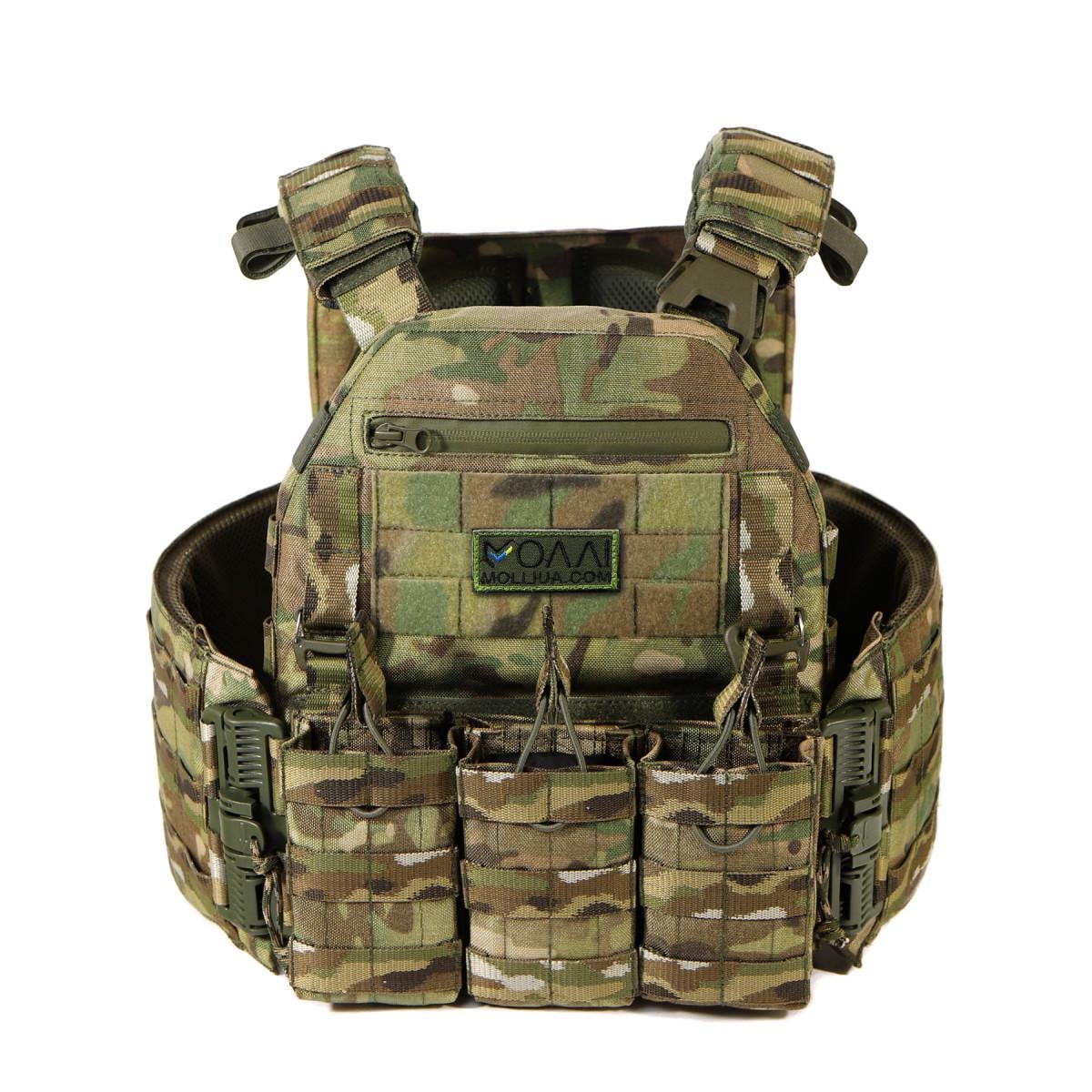 Плитоноска МІЦЬ с функцией быстрого сброса PLATE CARRIER Мультикам (1665499011) - фото 2