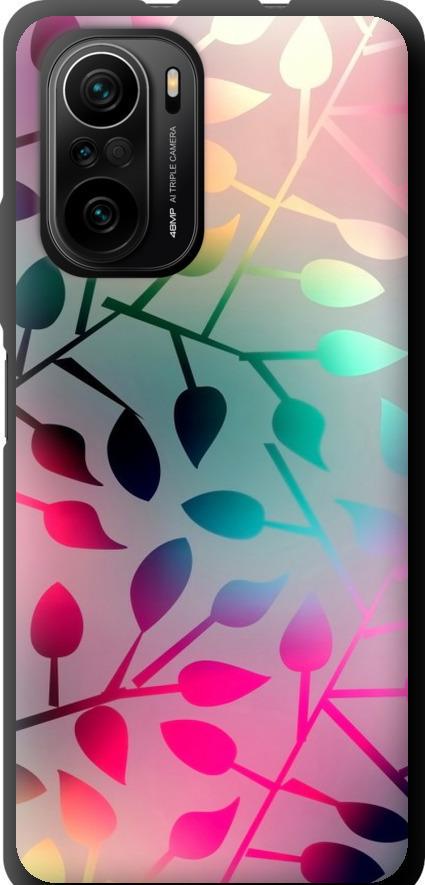 Чехол на Xiaomi Poco F3 Листья (2235b-2280-42517) Чехол на Xiaomi Poco F3 Листья (2235b-2280-42517)