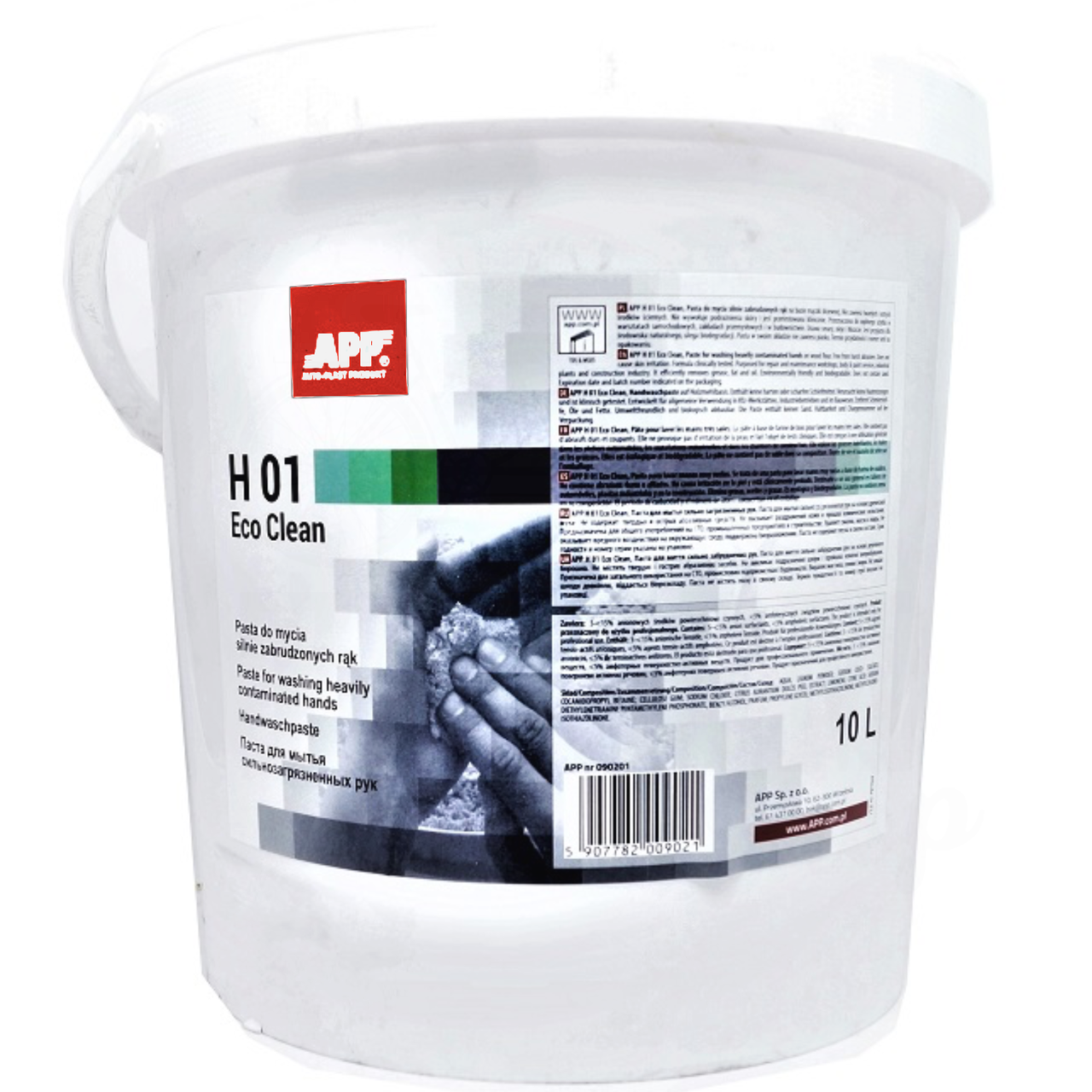 Паста для мытья рук APP H 01 ECO Clean 10 л (APP_090201)