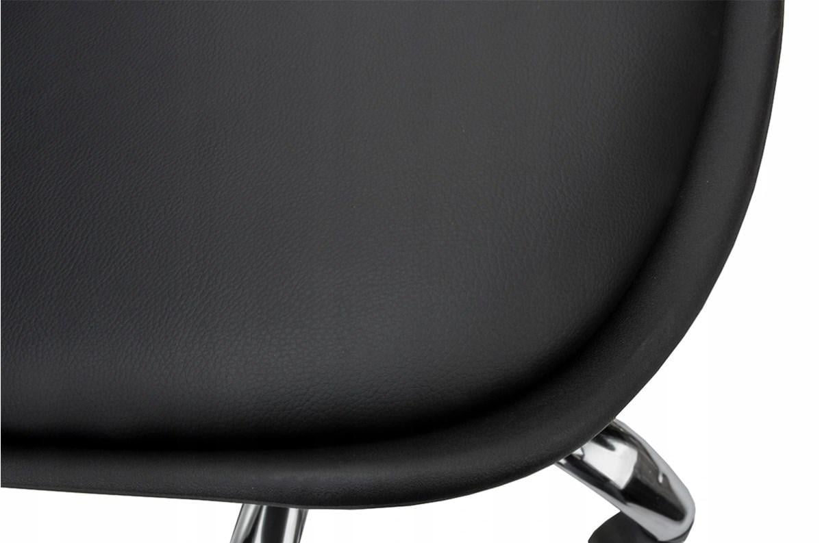 Крісло офісне комп'ютерне Bonro B-487 на колесах Чорний (3536) - фото 7
