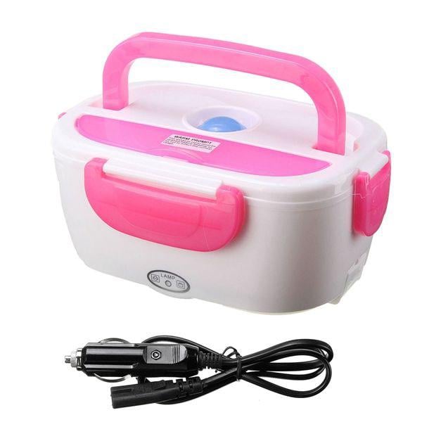 Ланч-бокс Lunch Heater 220 V Pro с подогревом Розовый (ws88434)