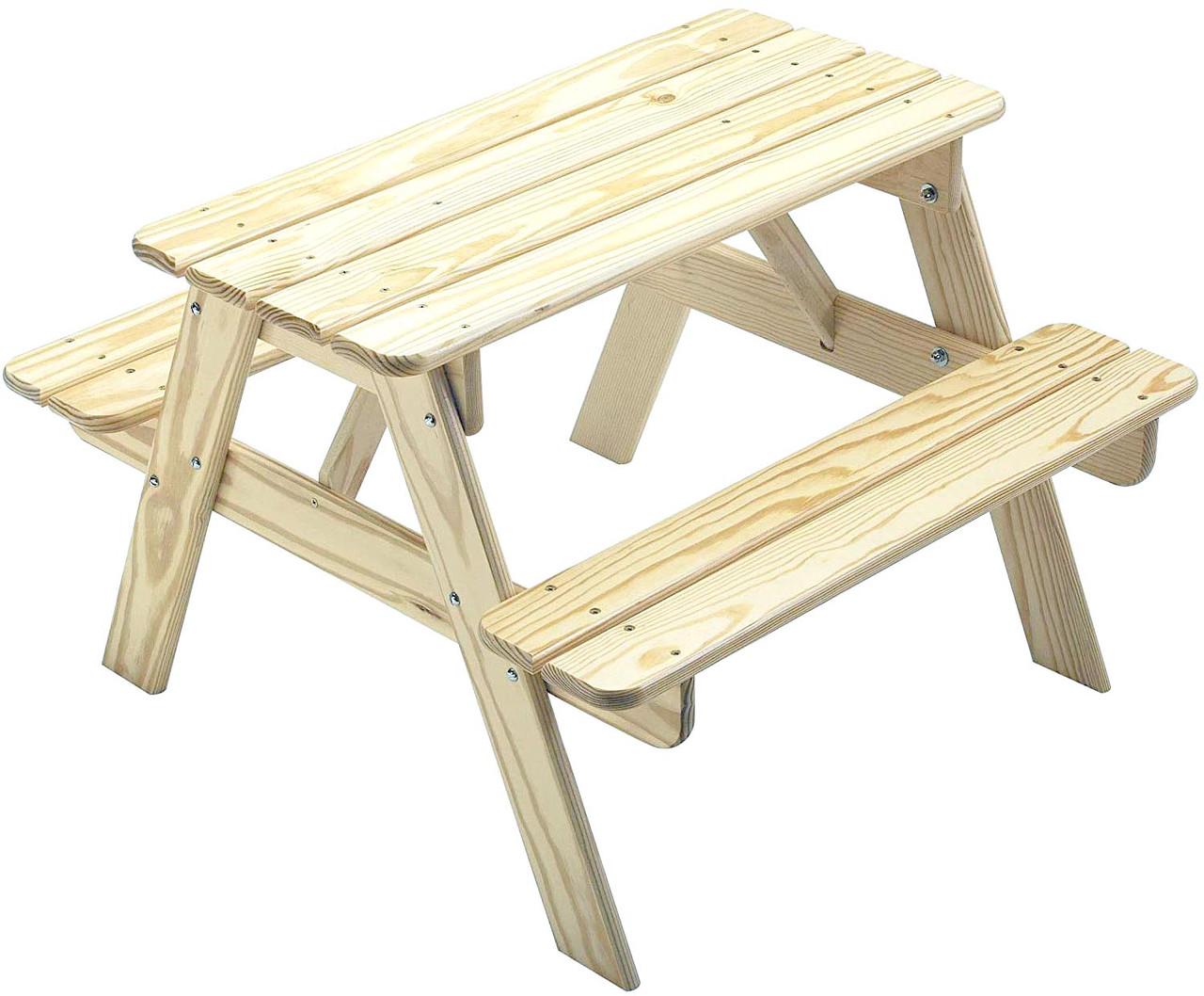 Столик садовий дитячий з дерева Магамо Бланже (СДД-001301)