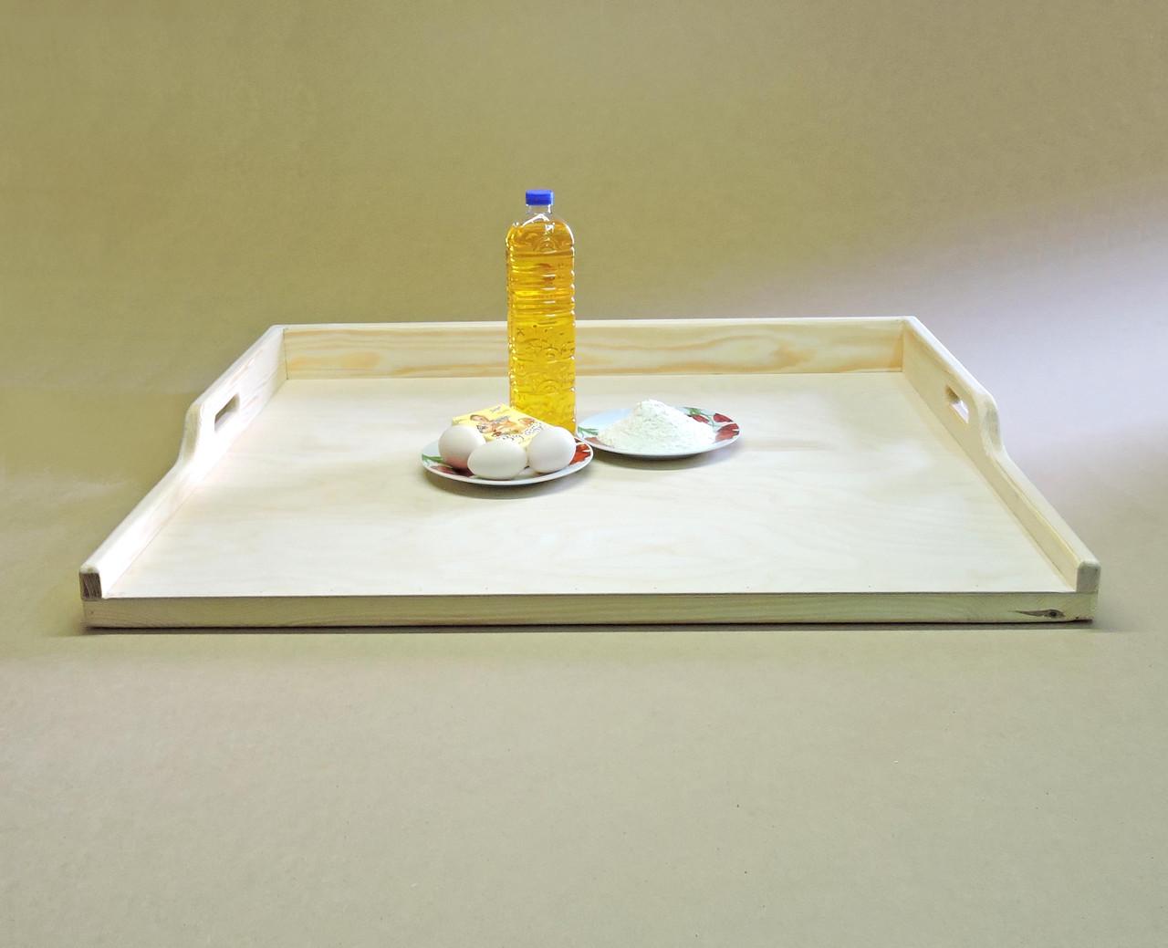 Дошка для тіста з дерева Грація велика 70х83 см (ДСТ-70830400) - фото 4 Дошка для тіста з дерева Грація велика 70х83 см (ДСТ-70830400) - фото 4