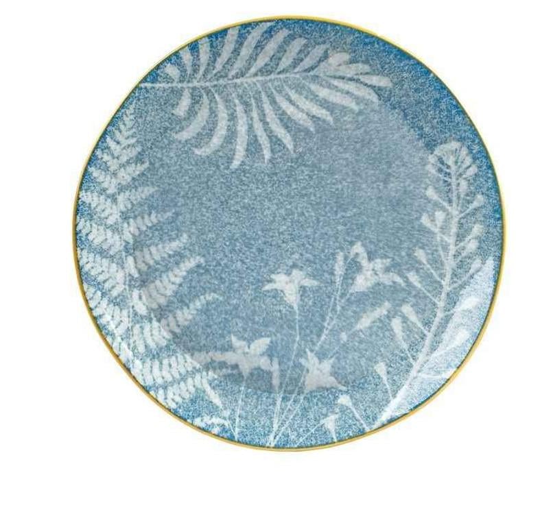 Тарелка десертная Krauff 21 см Голубой (112e2868)