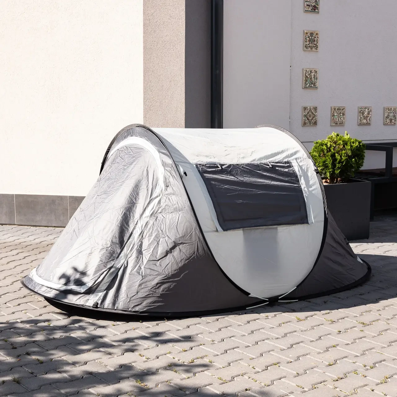 Намет туристичний для кемпінгу 2 місний саморозкладний 2,45х1,45 м - фото 2 Намет туристичний для кемпінгу 2 місний саморозкладний 2,45х1,45 м - фото 2