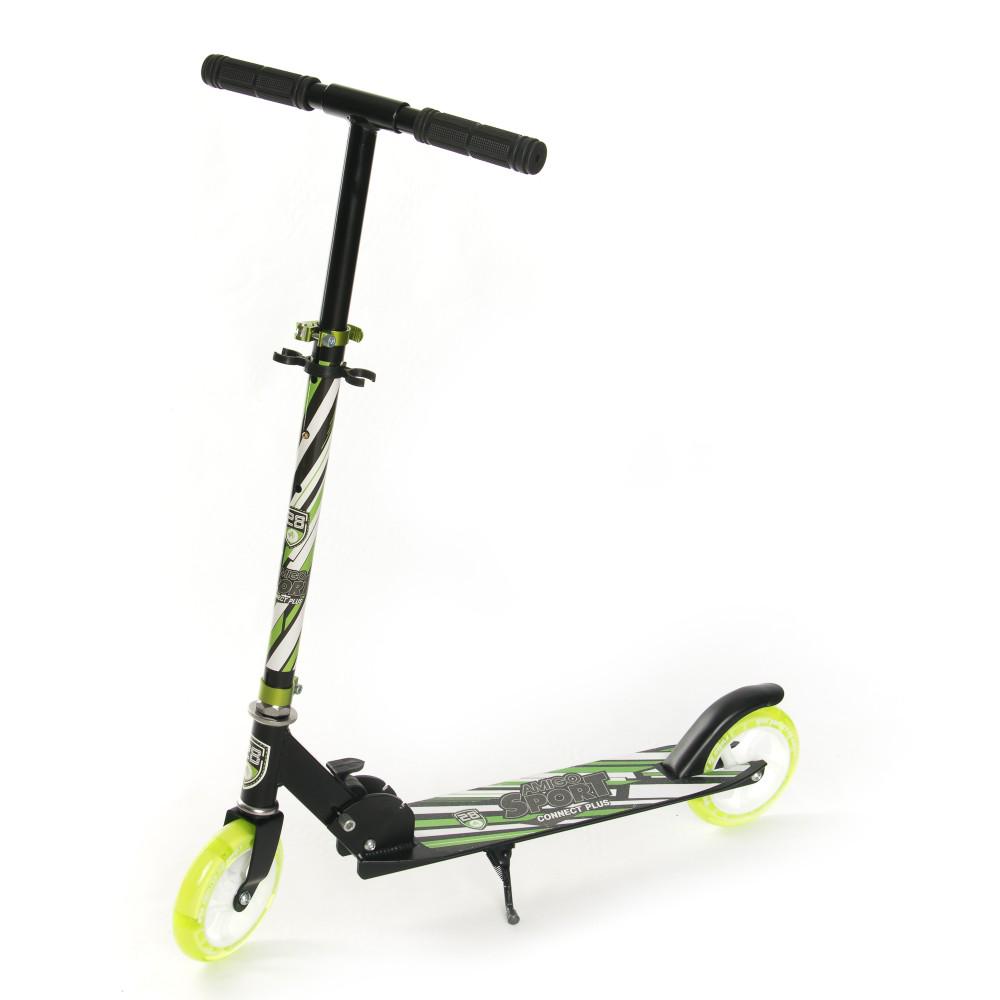 Самокат Amigo Sport СonneСt Plus Flash 145 мм Зеленый