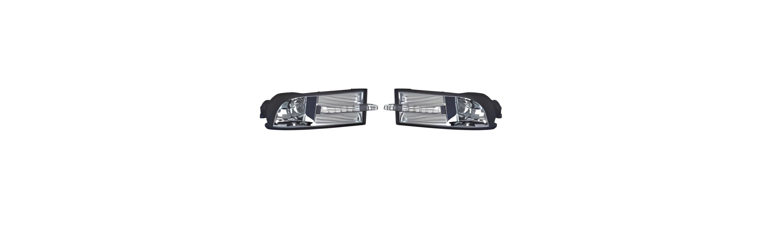 Фари додаткові для Chevrolet Aveo Sedan II 2006-12 CV-304L 9006-12V55W + Led -2W Fog + DRL (209400)