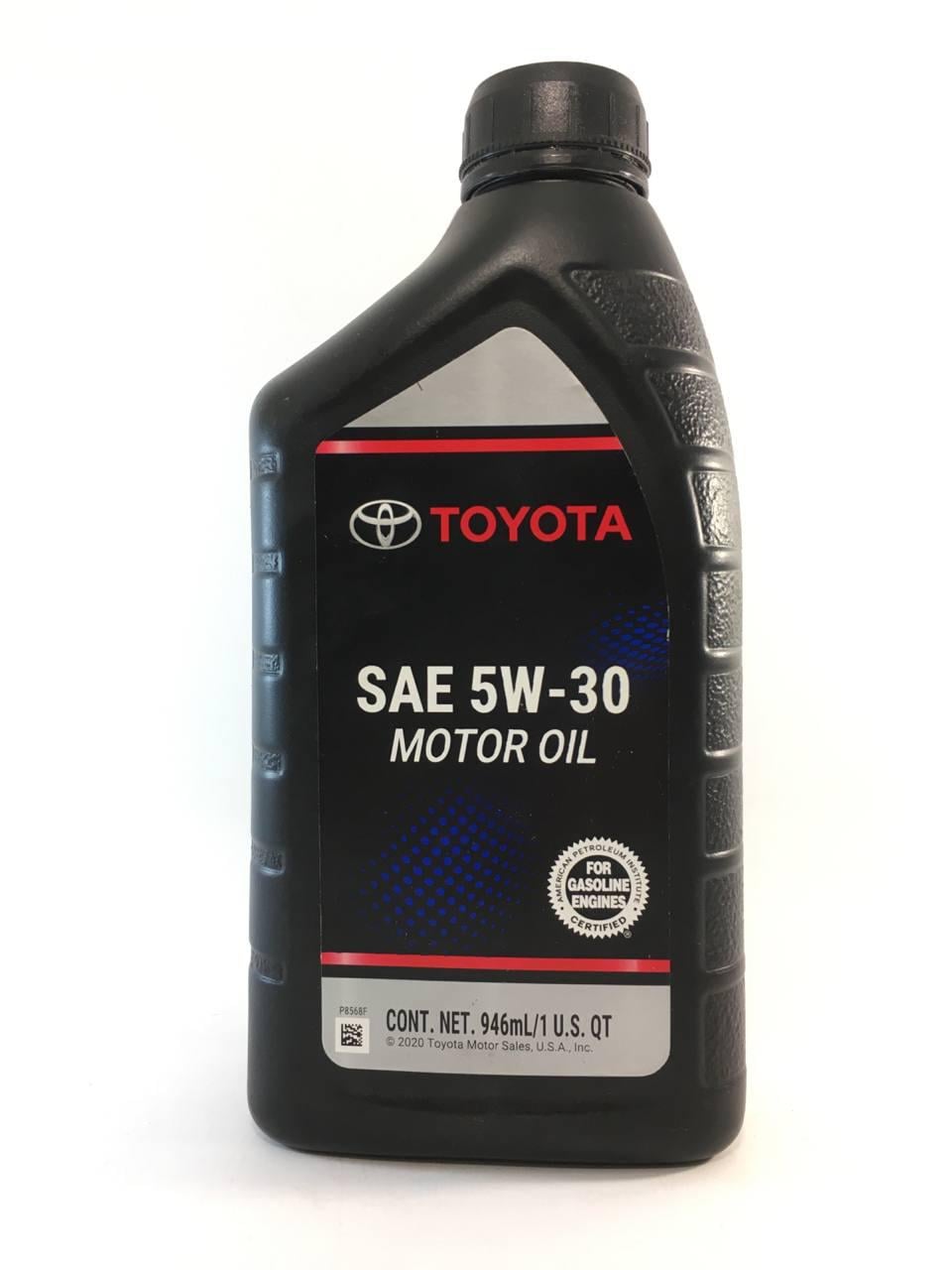 Моторное масло Toyota SP GF-6A 5W-30 0,946 л (002791QT5W)