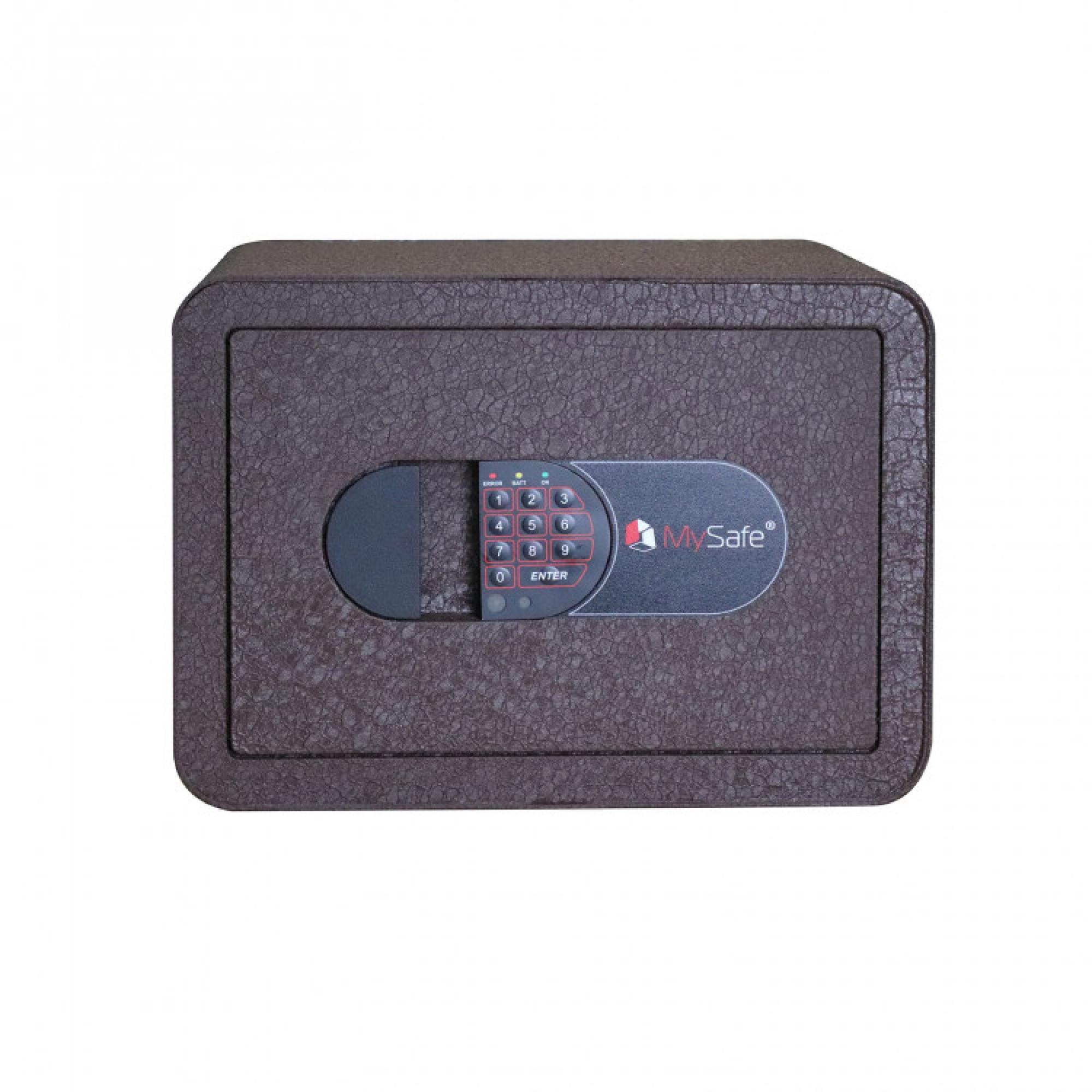 Сейф мебельный Griffon MSR.25.Е с полкой (2-12-MSR.25.Е BROWN)