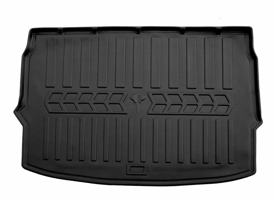 Коврик в багажник 3D 2017-2021 Stingray для Nissan Qashqai 2014-2021 гг. полиуретан Черный