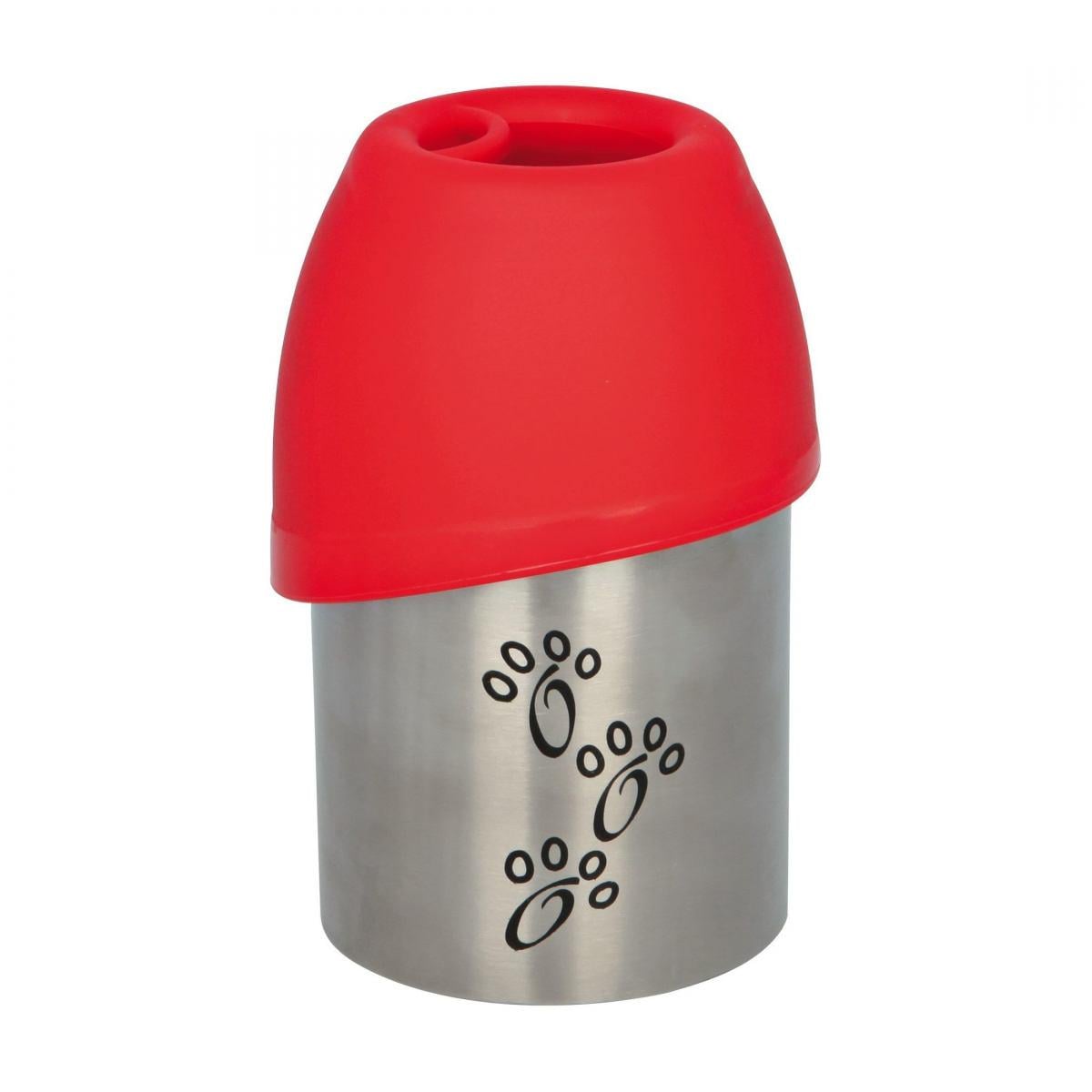 Дорожная бутылка для собак Trixie с миской 300 мл (24605)