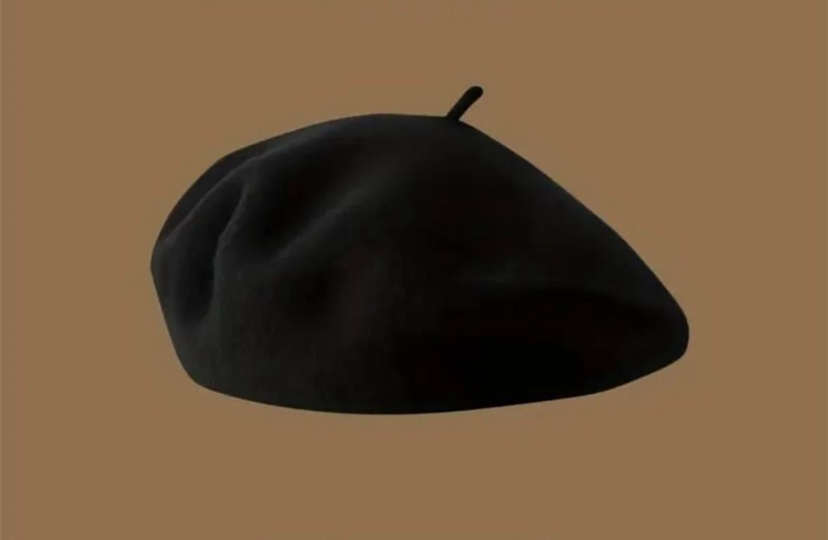 Берет женский 55-58 см Черный (2881622191)