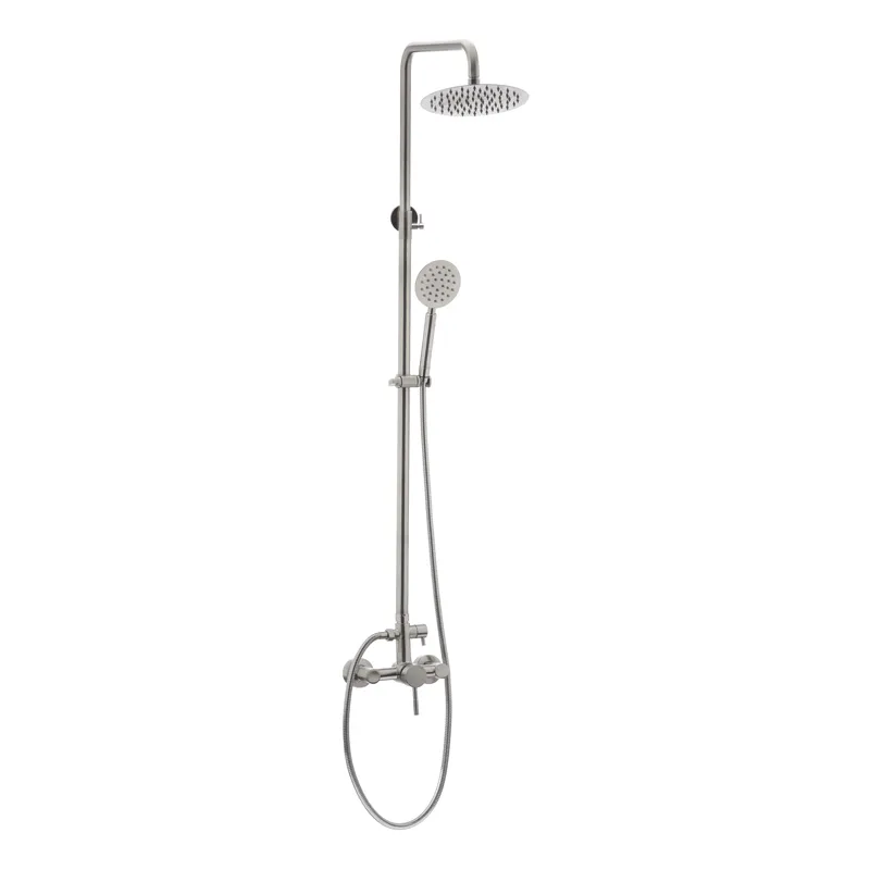 Душевая колонна со смесителем для душевой кабины MIXXUS SAS-003-J из нержавеющей стали (SS0041)