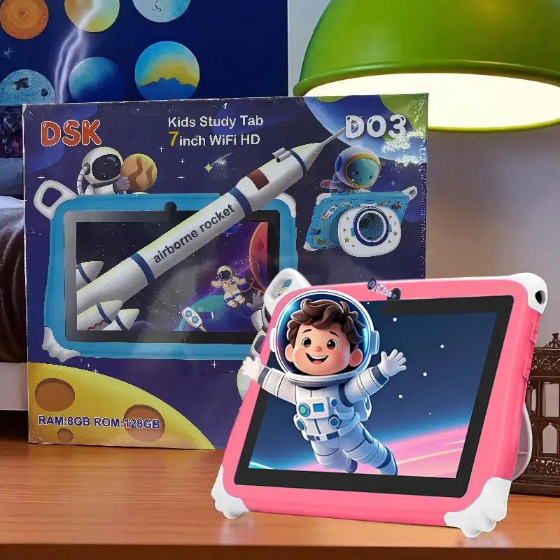 Планшет дитячий 7 "з WiFi та камерами DSK D03 (D03pink) - фото 4 Планшет дитячий 7 "з WiFi та камерами DSK D03 (D03pink) - фото 4