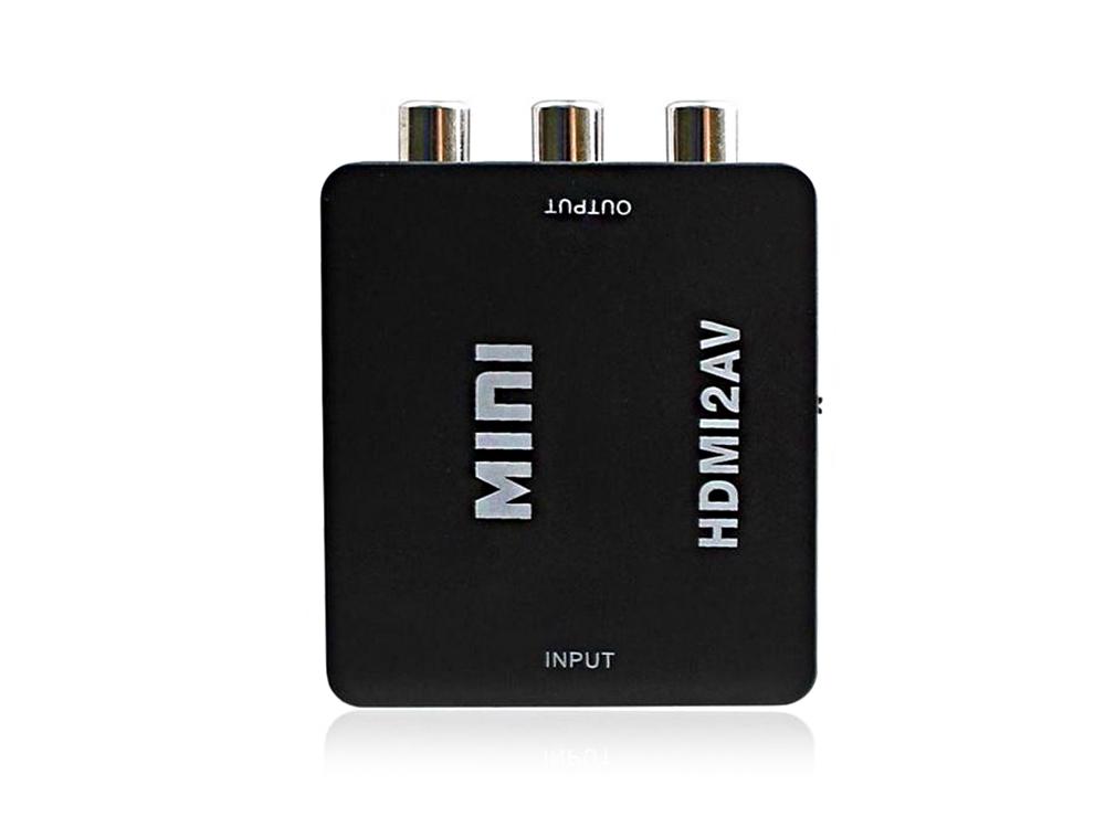 Мини переходник HDMI на RCA 720p/1080p аудио/видео - фото 4