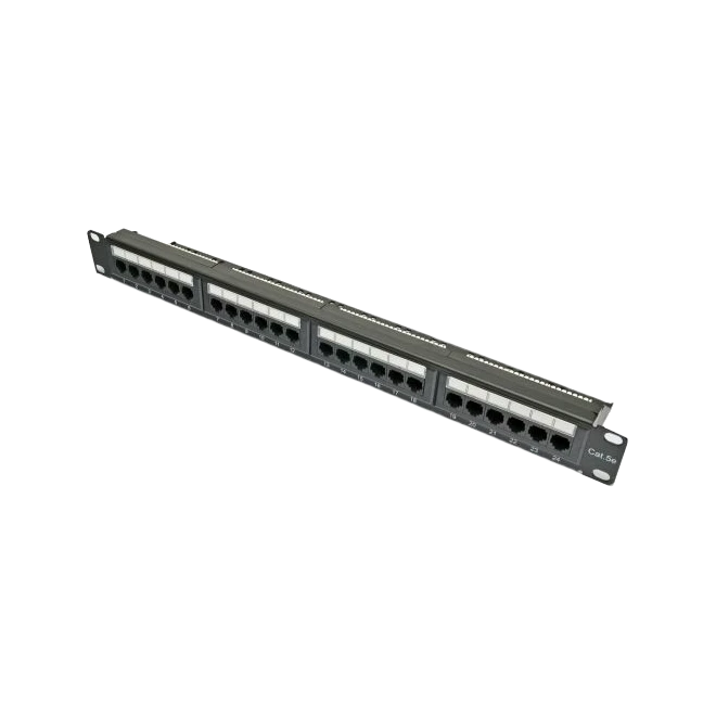 Патч-панель Kingda KDPA6043 19" 24хRJ-45 UTP категорія 5E із заднім органайзером (2988357753) Патч-панель Kingda KDPA6043 19" 24хRJ-45 UTP категорія 5E із заднім органайзером (2988357753)