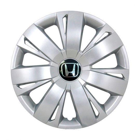 Автомобильные колпаки SKS 411 R16 с логотипом Honda 4 шт. Серебристый