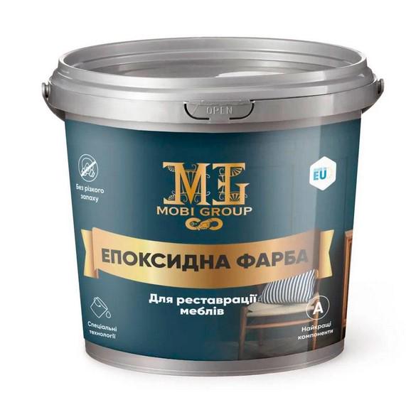 Краска для мебели эпоксидная Mobi Group 1 кг Голубой (30830537) - фото 1 Краска для мебели эпоксидная Mobi Group 1 кг Голубой (30830537) - фото 1