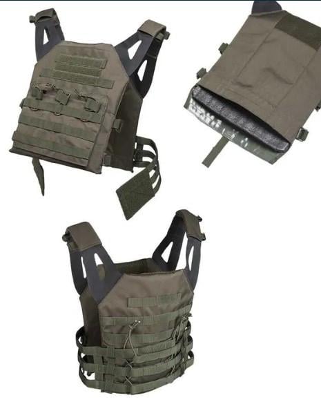 Плитоноска Plate Carrier гen 2 Mil Tec Олива (13463201) - фото 4 Плитоноска Plate Carrier гen 2 Mil Tec Олива (13463201) - фото 4