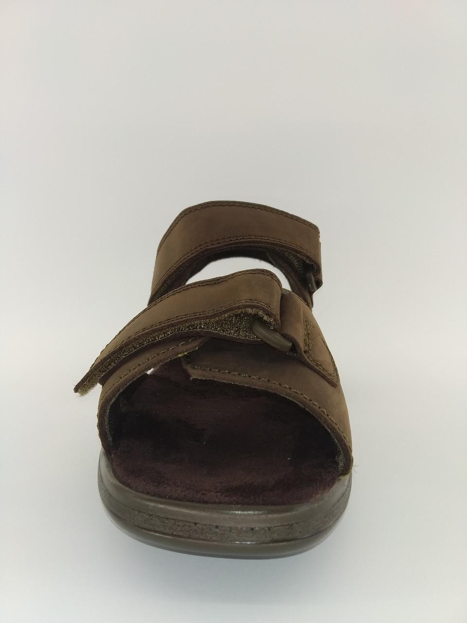 Сандалии мужские кожаные Cosyfeet 014 Bradford р. 45 30,5 см Коричневый (1207889091) - фото 3 Сандалии мужские кожаные Cosyfeet 014 Bradford р. 45 30,5 см Коричневый (1207889091) - фото 3