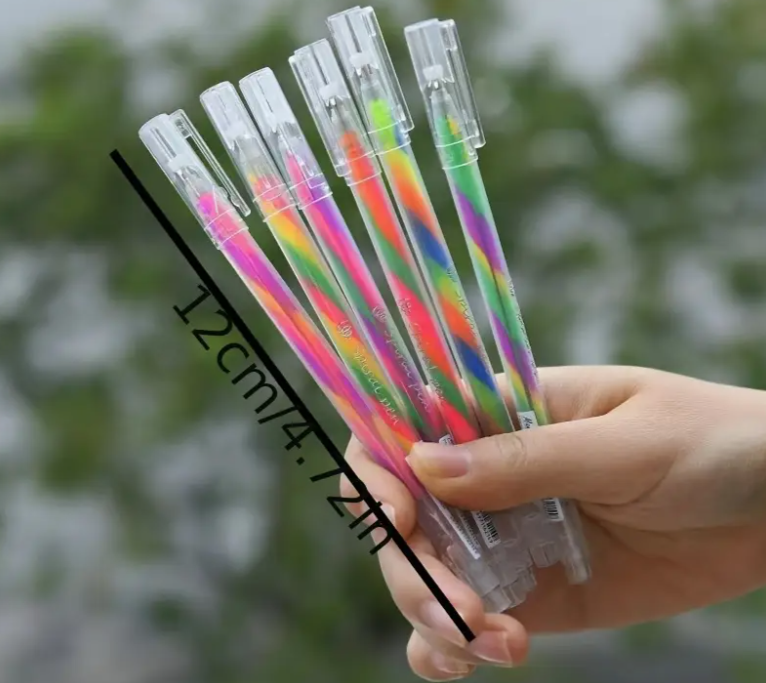 Ручки гелеві з кольоровими спіральними чорнилами з блискітками та пастельними ефектами 1,2 мм 2 шт. (2107) - фото 5 Ручки гелеві з кольоровими спіральними чорнилами з блискітками та пастельними ефектами 1,2 мм 2 шт. (2107) - фото 5