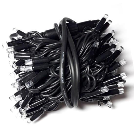 Гірлянда 100 LED чорний дріт W-2 (41454)