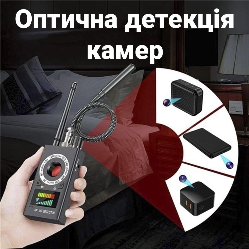 Детектор жучков и скрытых камер Protect K18 антижучок до 8 ГГц - фото 8 Детектор жучков и скрытых камер Protect K18 антижучок до 8 ГГц - фото 8