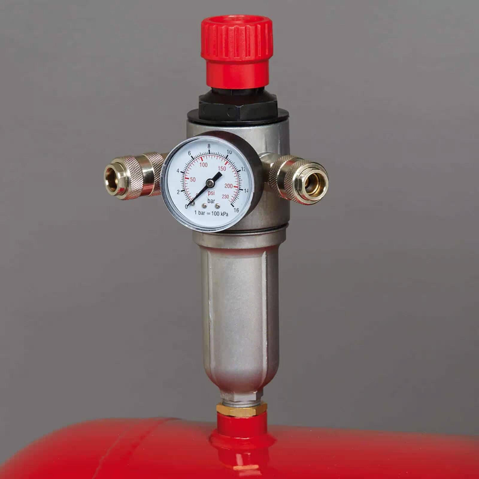 Компресор поршневий Fini MK103-200-3M230/50 поршневий з ремінним приводом 200 л - фото 4 Компресор поршневий Fini MK103-200-3M230/50 поршневий з ремінним приводом 200 л - фото 4