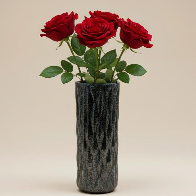 Ваза Nana ceramics Кашемир 20 см (9019) Ваза Nana ceramics Кашемир 20 см (9019)