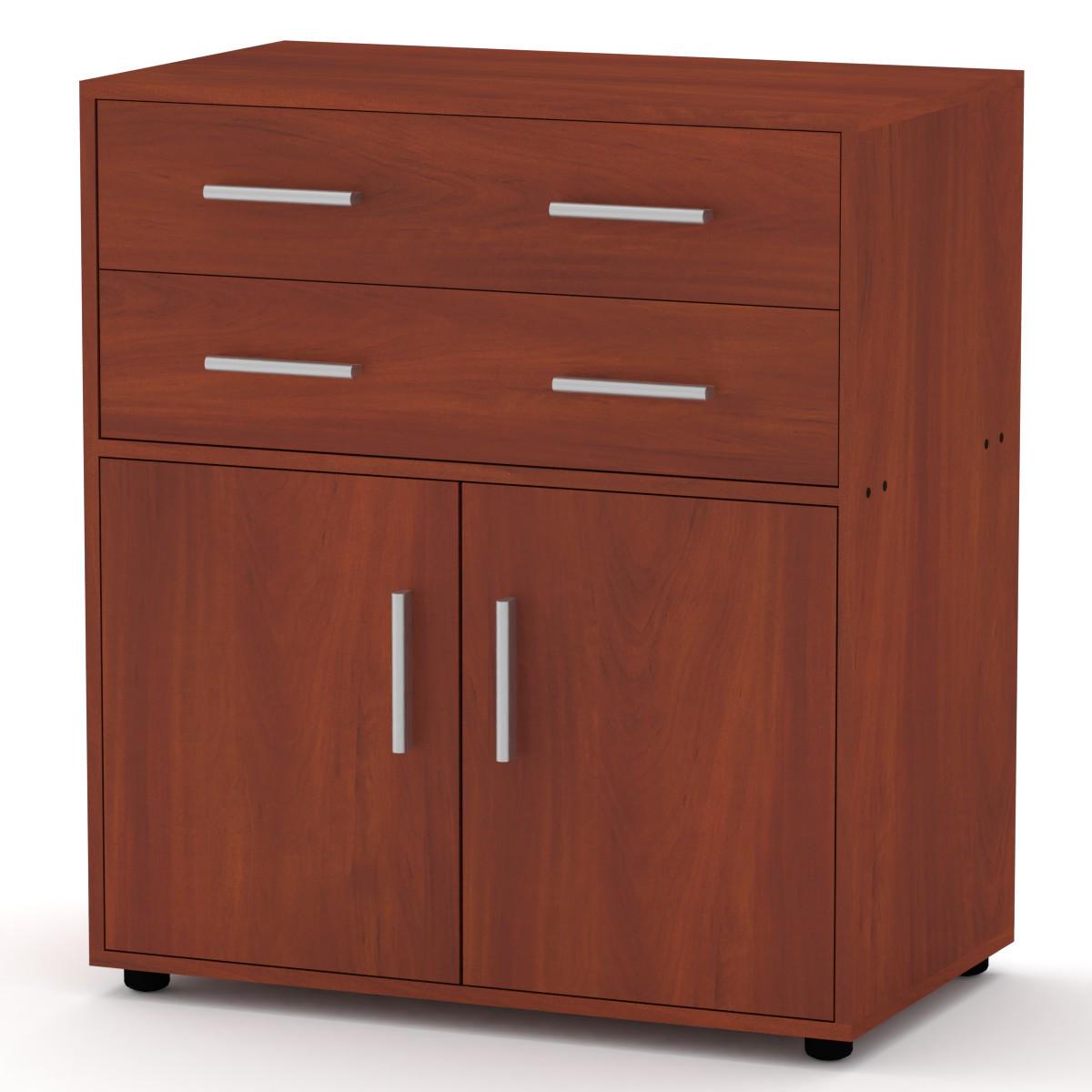 Комод для вещей МеблиКо 2-2 78х45х88 см Яблоня (k-1104-6) - фото 1 Комод для вещей МеблиКо 2-2 78х45х88 см Яблоня (k-1104-6) - фото 1