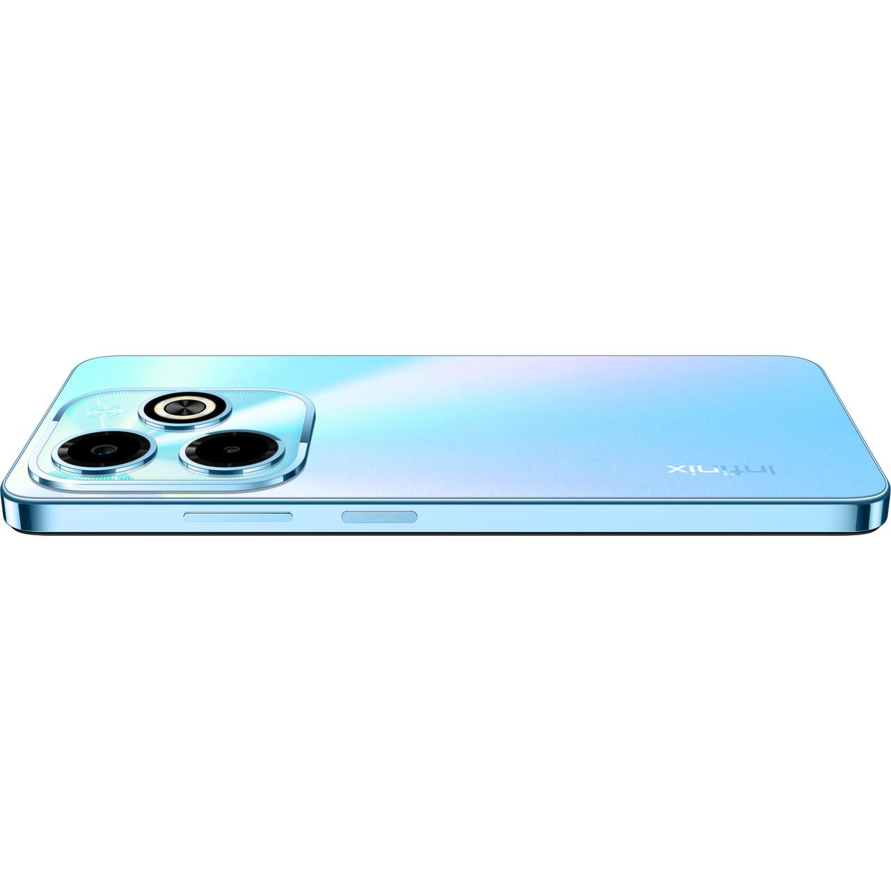 Смартфон Infinix Hot 40i 4/128Gb X6528B UA UCRF NFC Palm Blue - фото 3