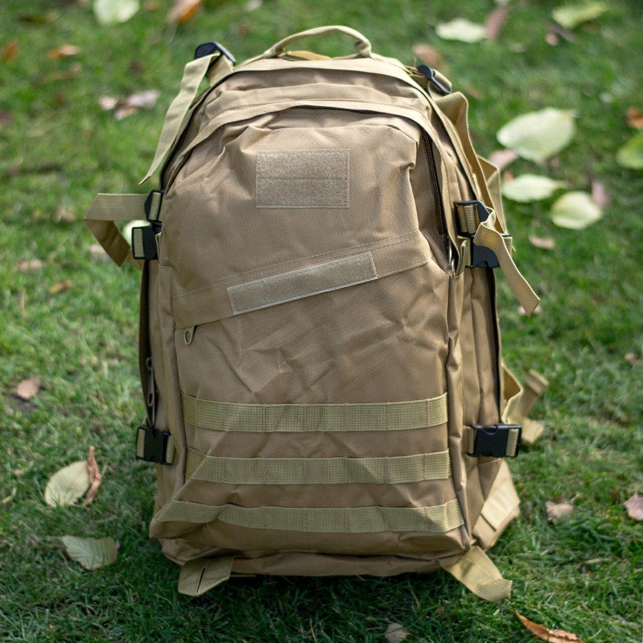 Рюкзак військовий чоловічий 45 л Coyote (00034) - фото 3