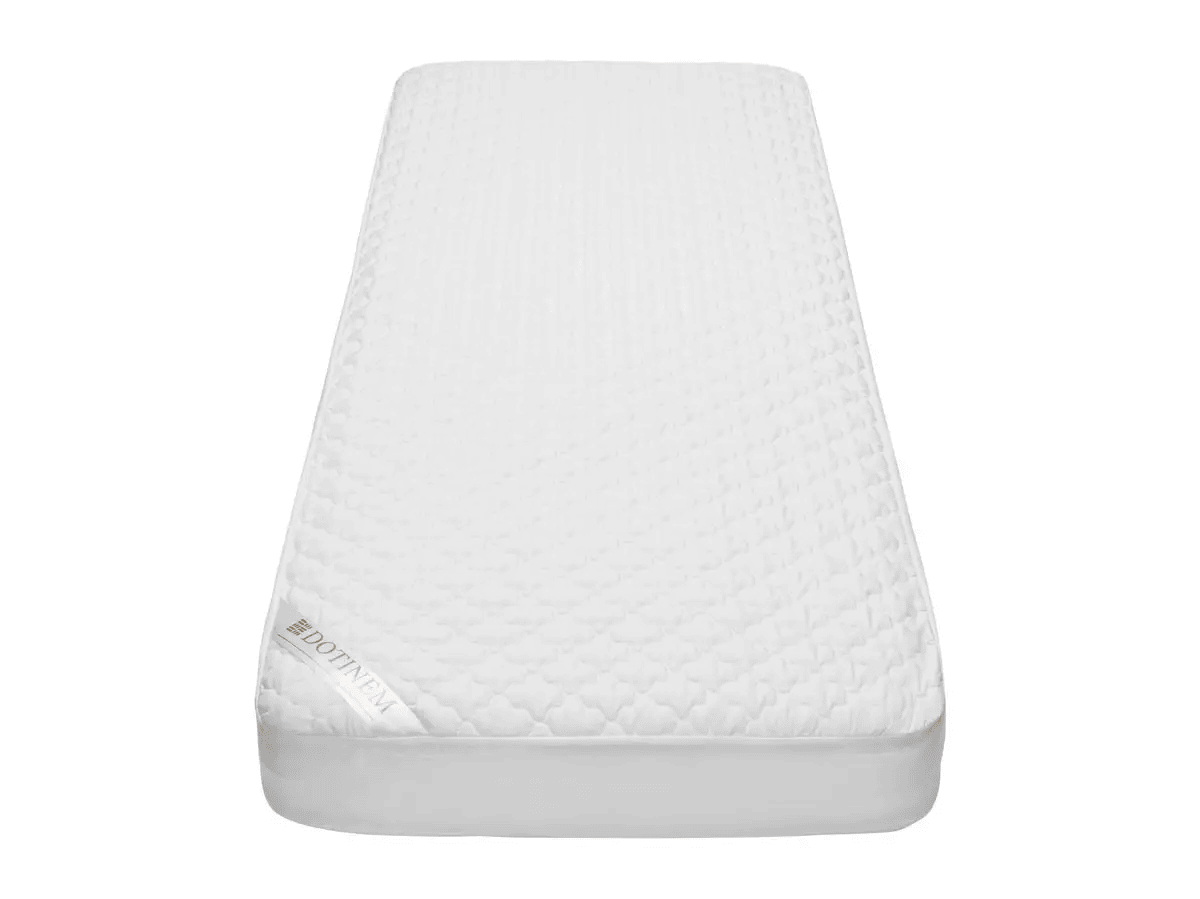 Наматрасник-чехол из хлопка стеганный с бортом 25 см 90х200 см (216927)