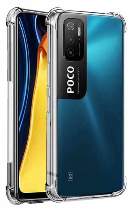 Прозорий чохол Ultra Air для Xiaomi Poco M3 Pro 5G (посилений кутами) (22908)
