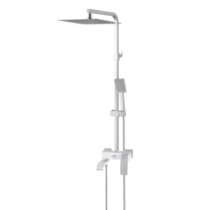 Душова колона KOER KB-56007-04 зі змішувачем Хром+білий (KR5159)