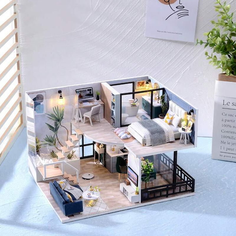 Конструктор румбокс-лофт 3D домик в миниатюре (2601801995) - фото 4 Конструктор румбокс-лофт 3D домик в миниатюре (2601801995) - фото 4