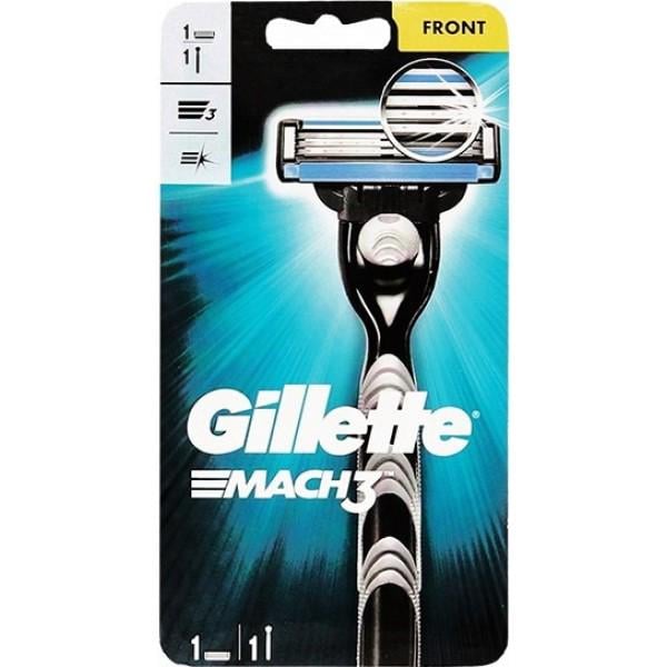 Бритва GILLETTE Mach3 с 1 сменным картриджем