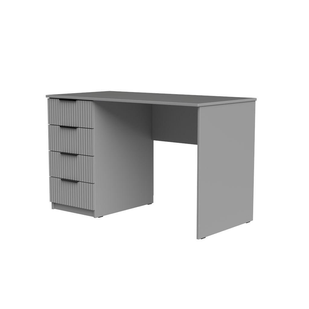 Стіл письмовий СП2 4Я SENAM 750х1300х500 мм корпус ДСП Сіра мишка фасад МДФ фарба RAL7004 Сірий фрезерерування Плаше Грос - фото 3