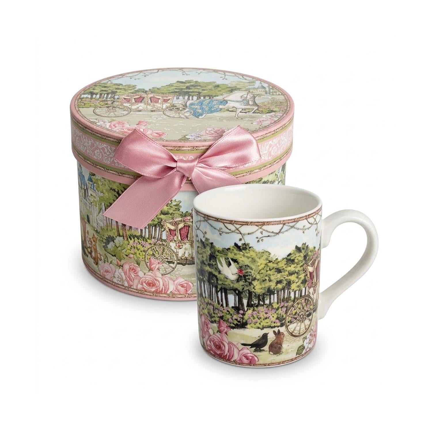 Чашка керамическая Карета возле замка LC007/219 220 мл Чашка керамическая Карета возле замка LC007/219 220 мл