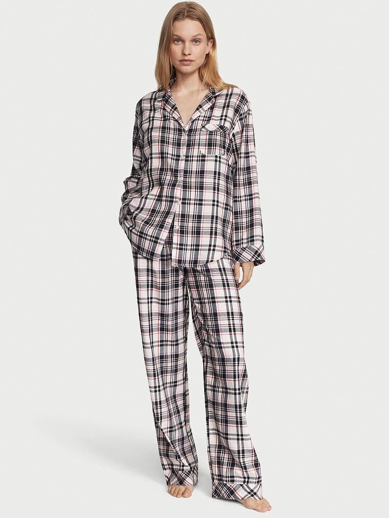 Пижама женская Victoria's Secret Flannel XXL Серый (2300144559) Пижама женская Victoria's Secret Flannel XXL Серый (2300144559)