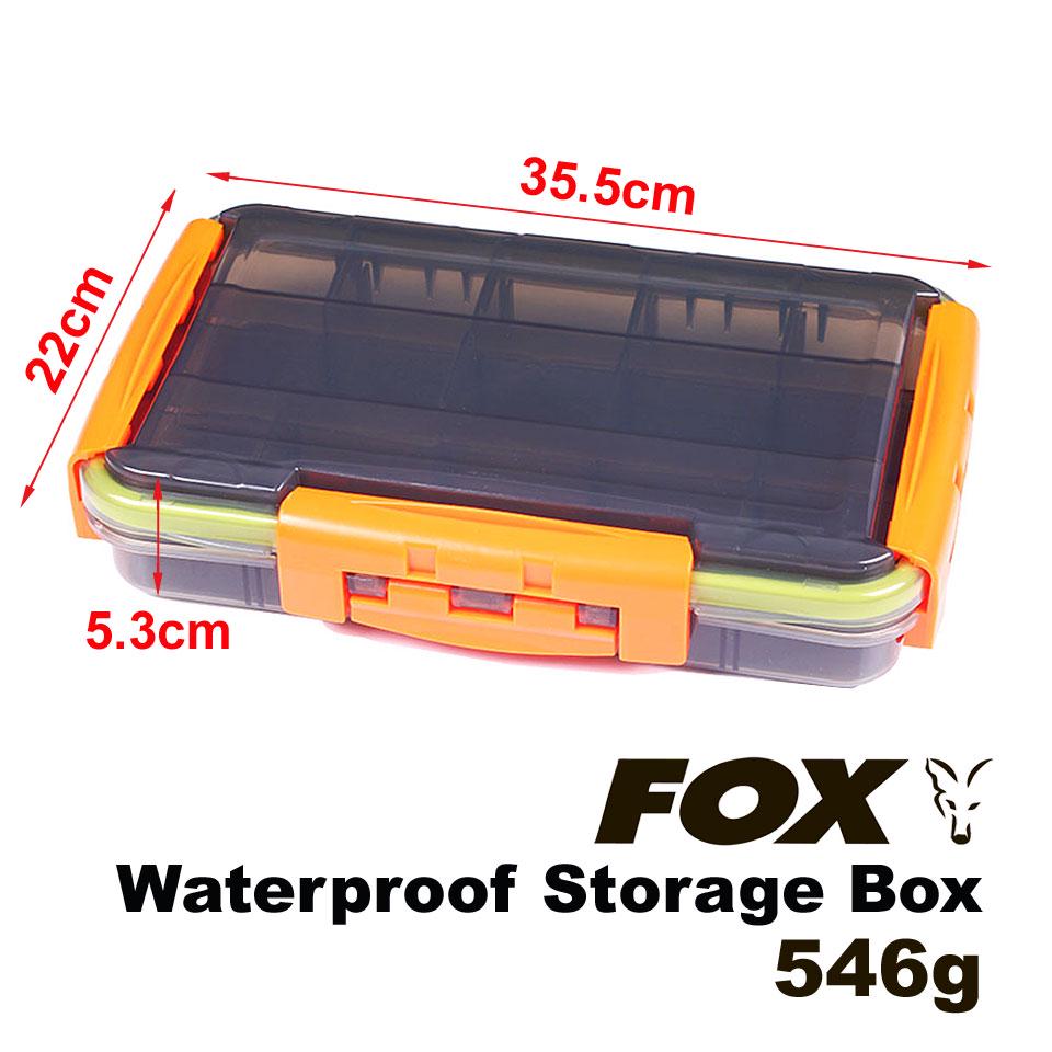 Коробка Fox Waterproof Storage Box 35.5х22х5.3 см 546 г Grey/Orange (11566115 ) - фото 12