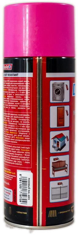 Фарба емалева Mr. Build акрилова 400 мл 4003 Рожевий (000027506) - фото 3