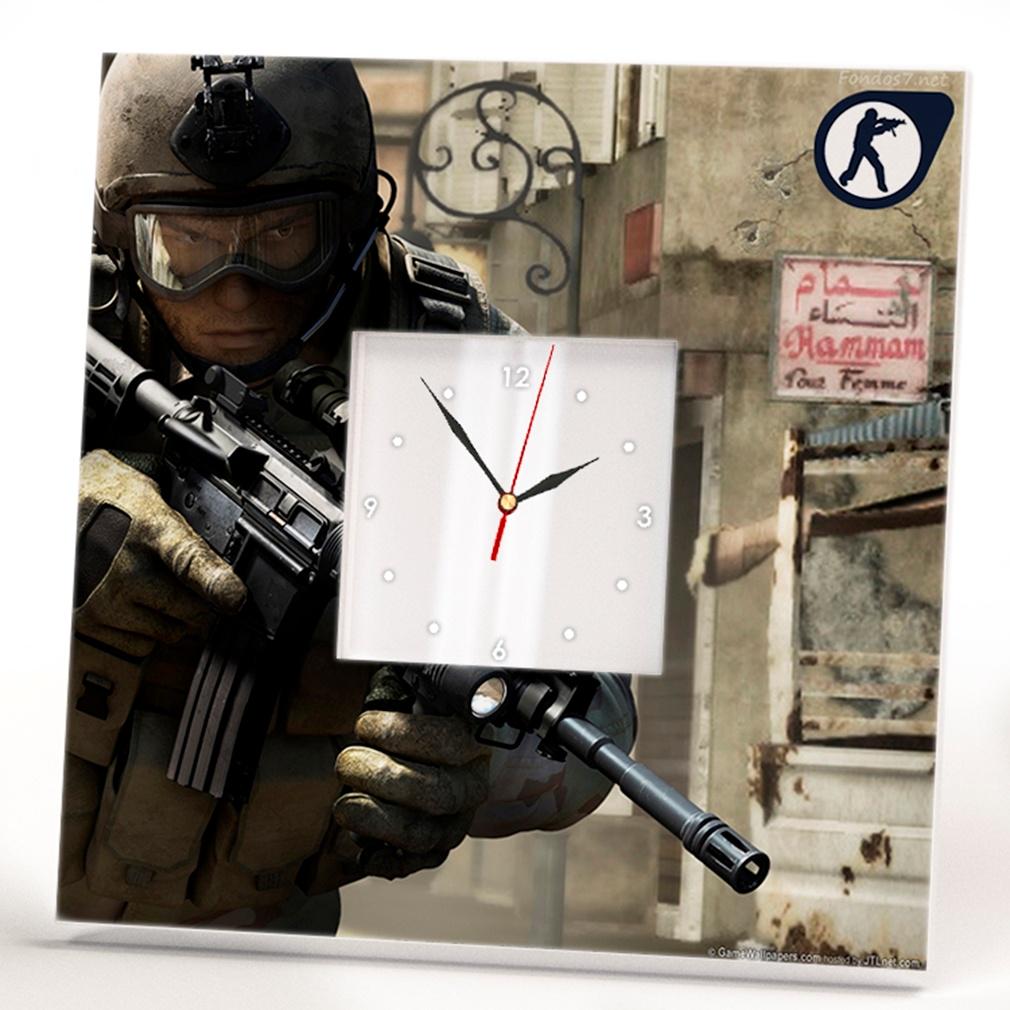 Часы Counter-Strike CS 260x260 мм (C03408)
