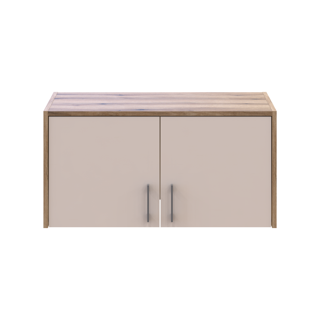 Антресоль Ронді 2 ДСП 82х52х41 см Дуб Артізан/Кашемір (80737813) - фото 3 Антресоль Ронді 2 ДСП 82х52х41 см Дуб Артізан/Кашемір (80737813) - фото 3