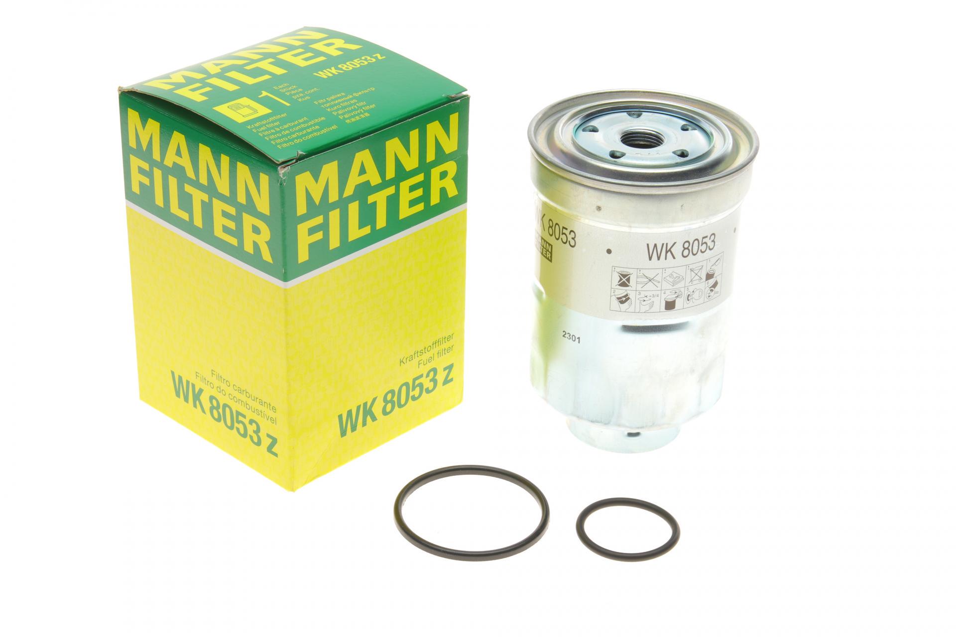 Фильтр топливный Mann-Filter для Mitsubishi L200/Pajero 2,5/3,2D 05- (WK 8053 Z)