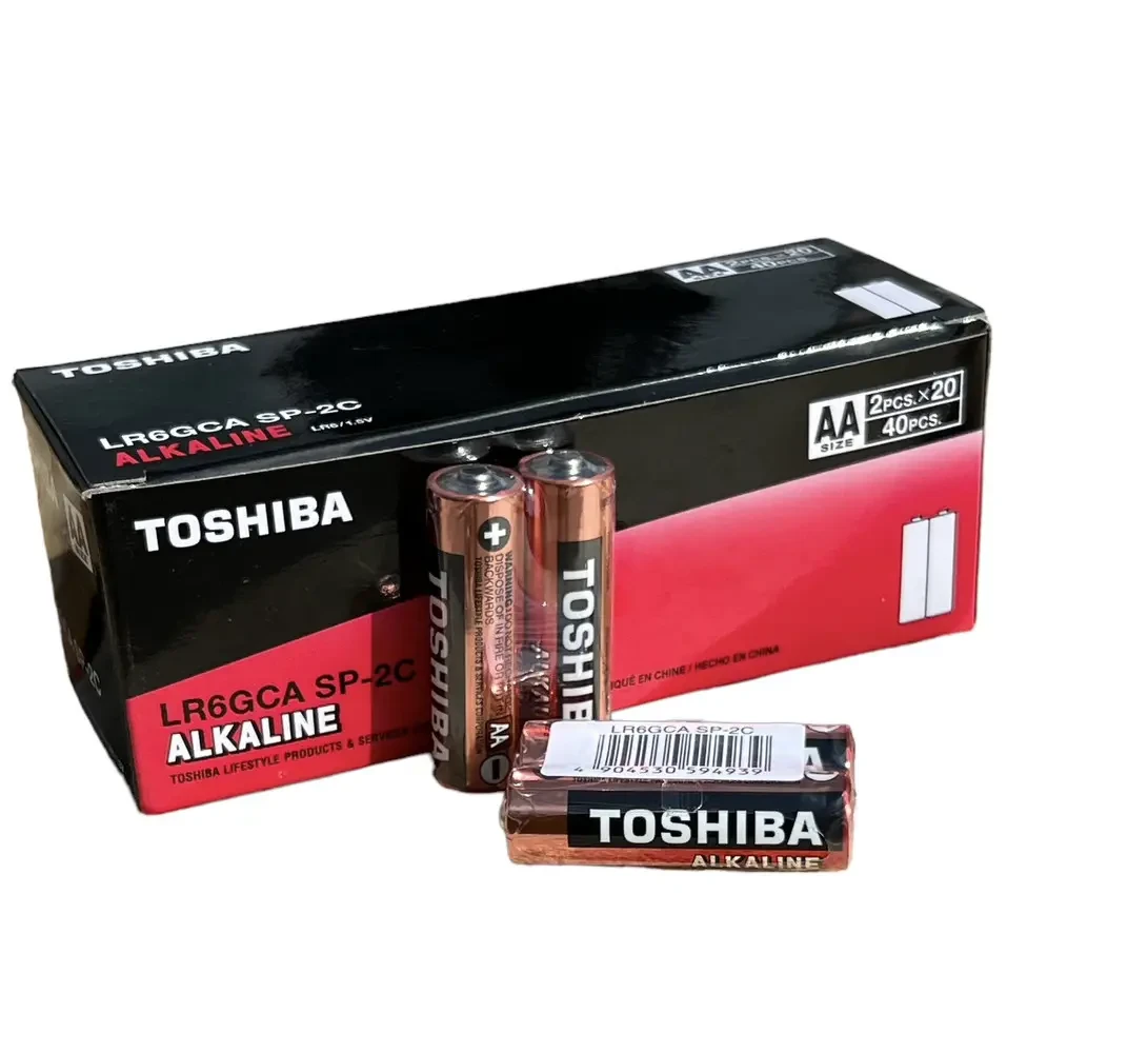 Батарейка TOSHIBA Alkaline AA LR6 1 шт. (287) - фото 2