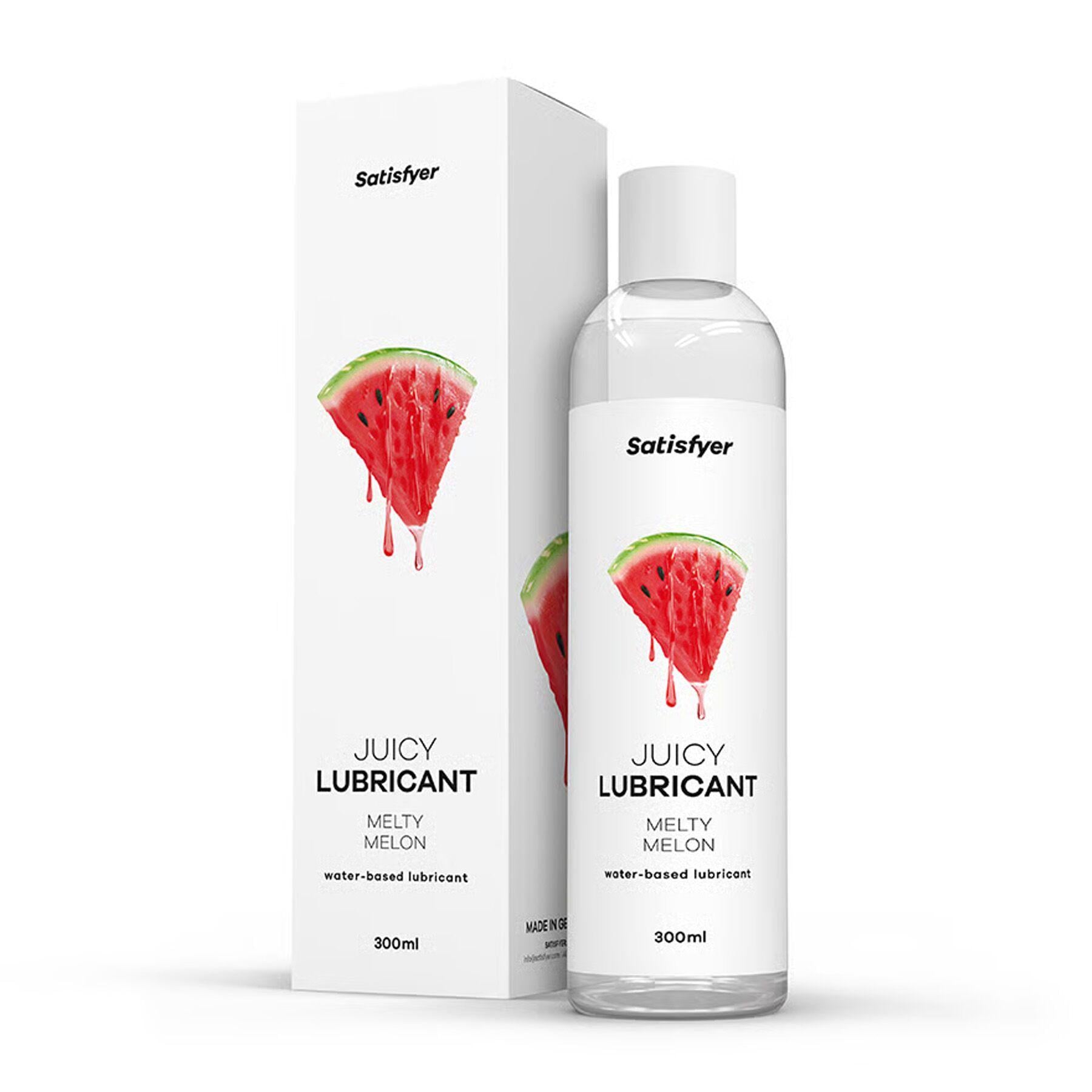 Лубрикант на водній основі Satisfyer Juicy Lubricant Melty Melon water based 300 мл (BLS2721)