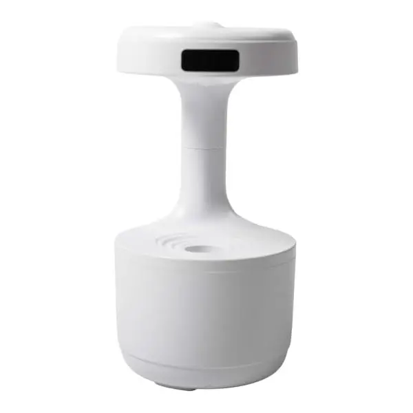 Увлажнитель воздуха антигравитационный механический Shenzhen с LED-подсветкой и резервуаром 600 мл Белый (147-107-LZ599) - фото 6 Увлажнитель воздуха антигравитационный механический Shenzhen с LED-подсветкой и резервуаром 600 мл Белый (147-107-LZ599) - фото 6