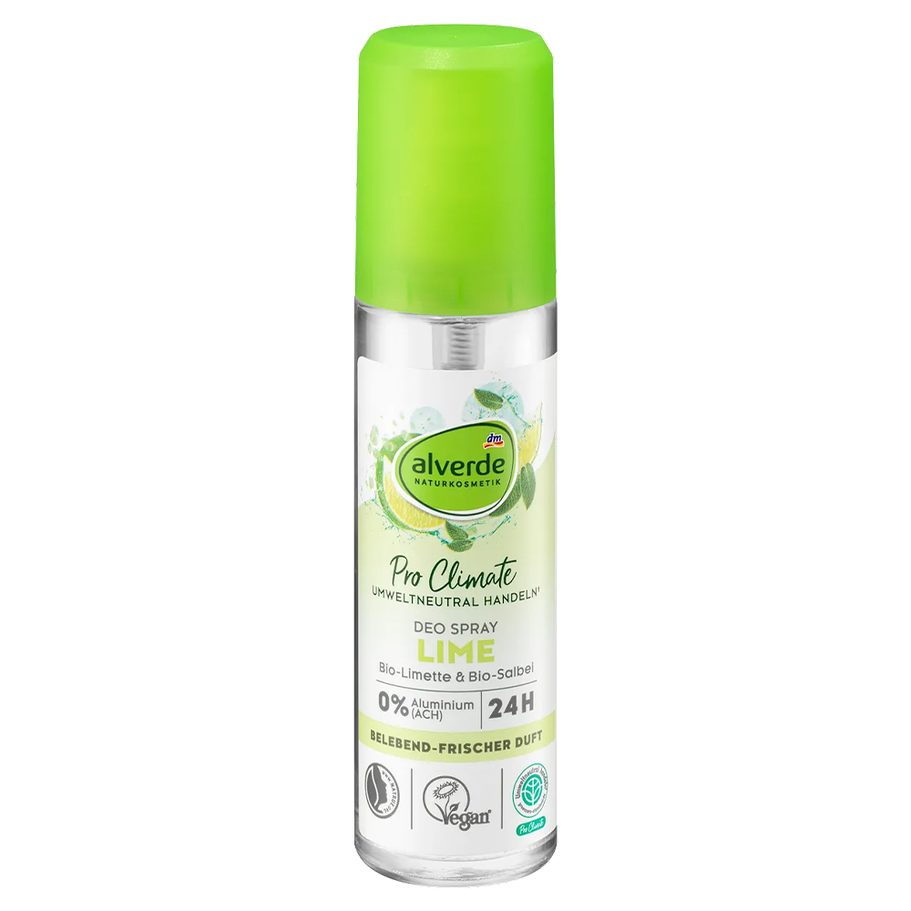 Дезодорант-спрей Alverde Naturkosmetik Pro Climate Lime с органическим лаймом 75 мл (EPI-15102025-132)