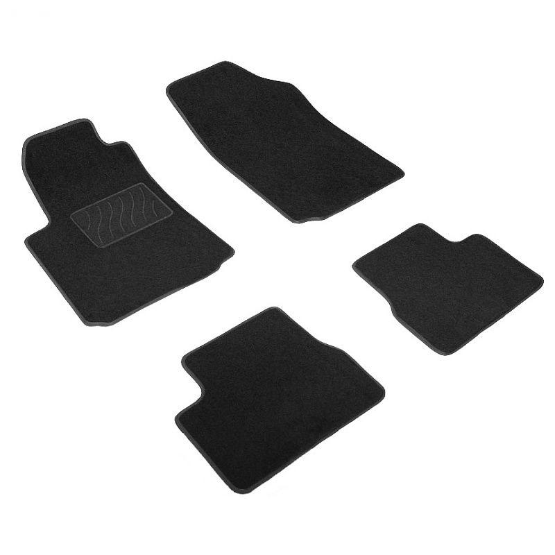 Коврики в салон ворсовые 3D Seintex BMW X5 E70/X6 E71 2007-2014 5 шт. Черный (95676)